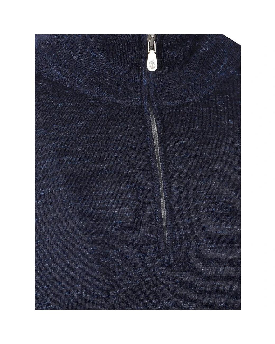 Brunello Cucinelli Blue Turtlenecks for men