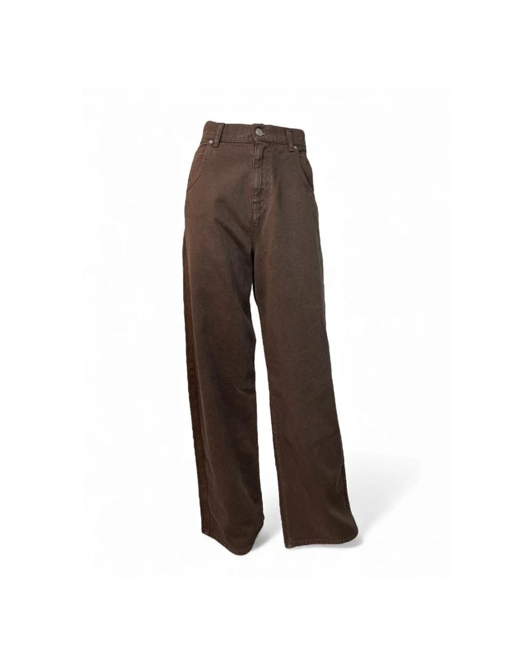 ViCOLO Brown Wide Jeans