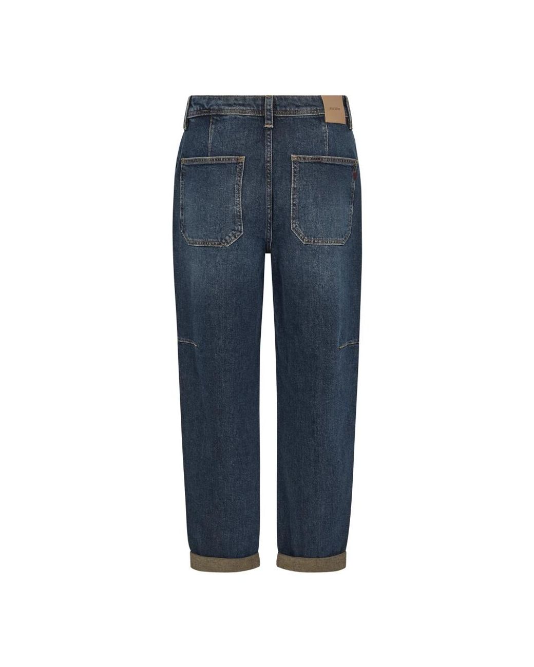 Mos Mosh Blue Loose Fit Jeans