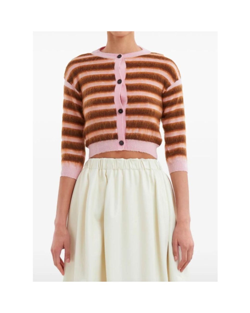 Marni Orange Cardigans