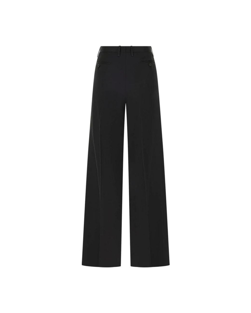 Fendi Black Wide Trousers