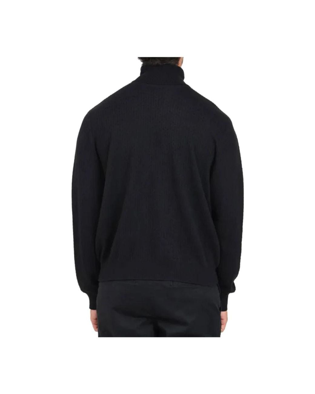 ARMANI EXCHANGE Black Turtlenecks for men