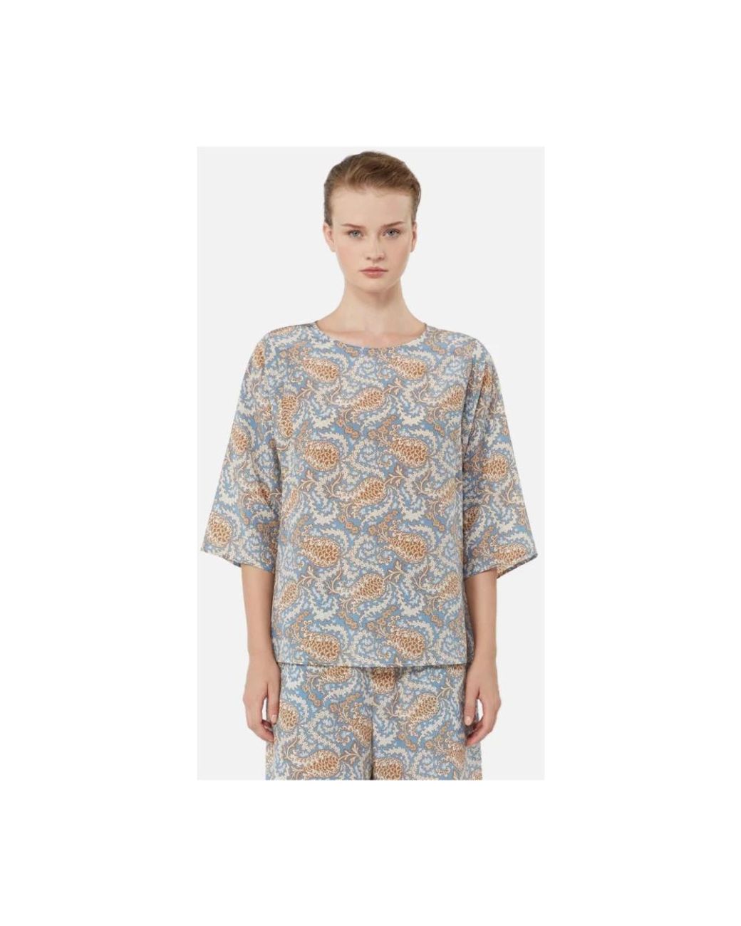 Weekend by Maxmara Gray Blouses
