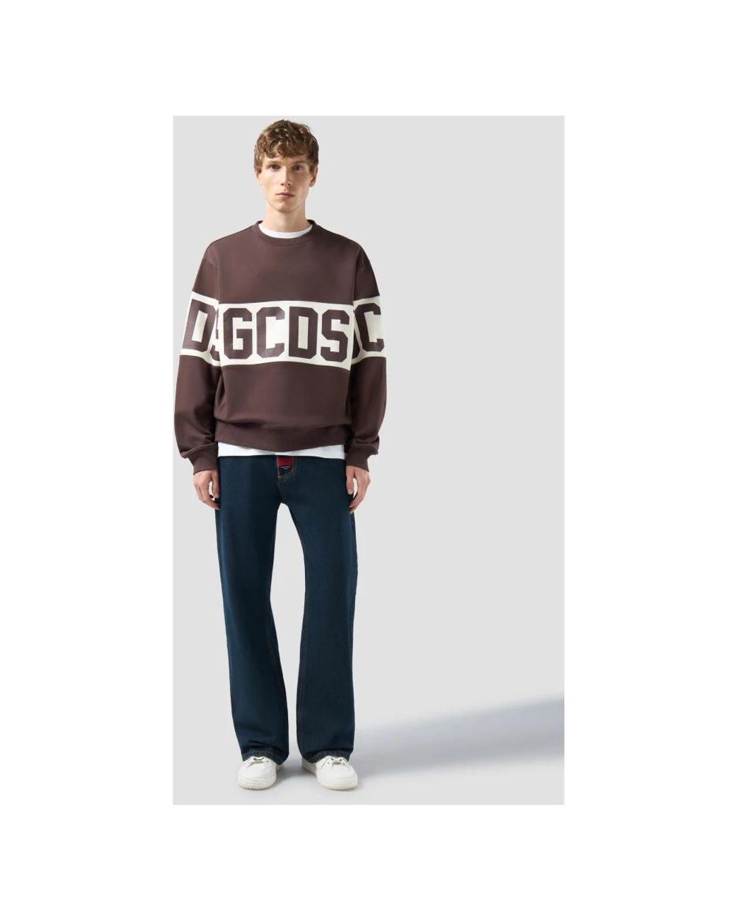 Gcds Brown Sweatshirts for men