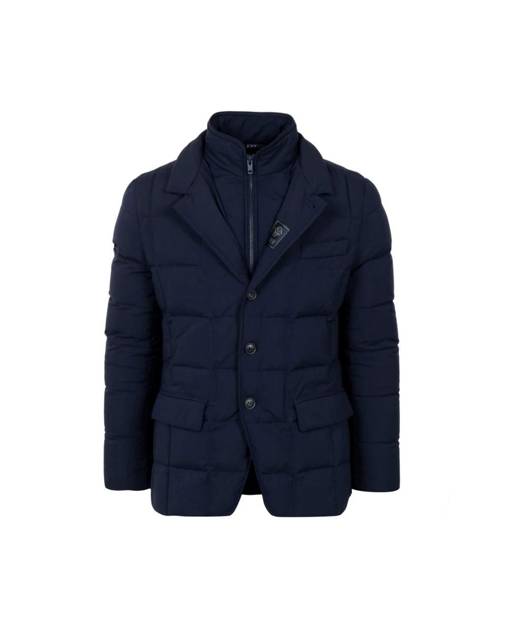Fay Down Jackets in het Blue voor heren