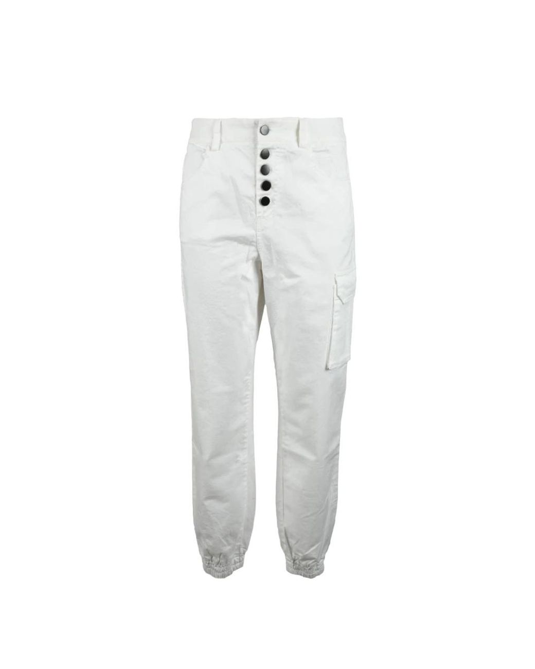 Another Label Gray Slim-Fit Trousers