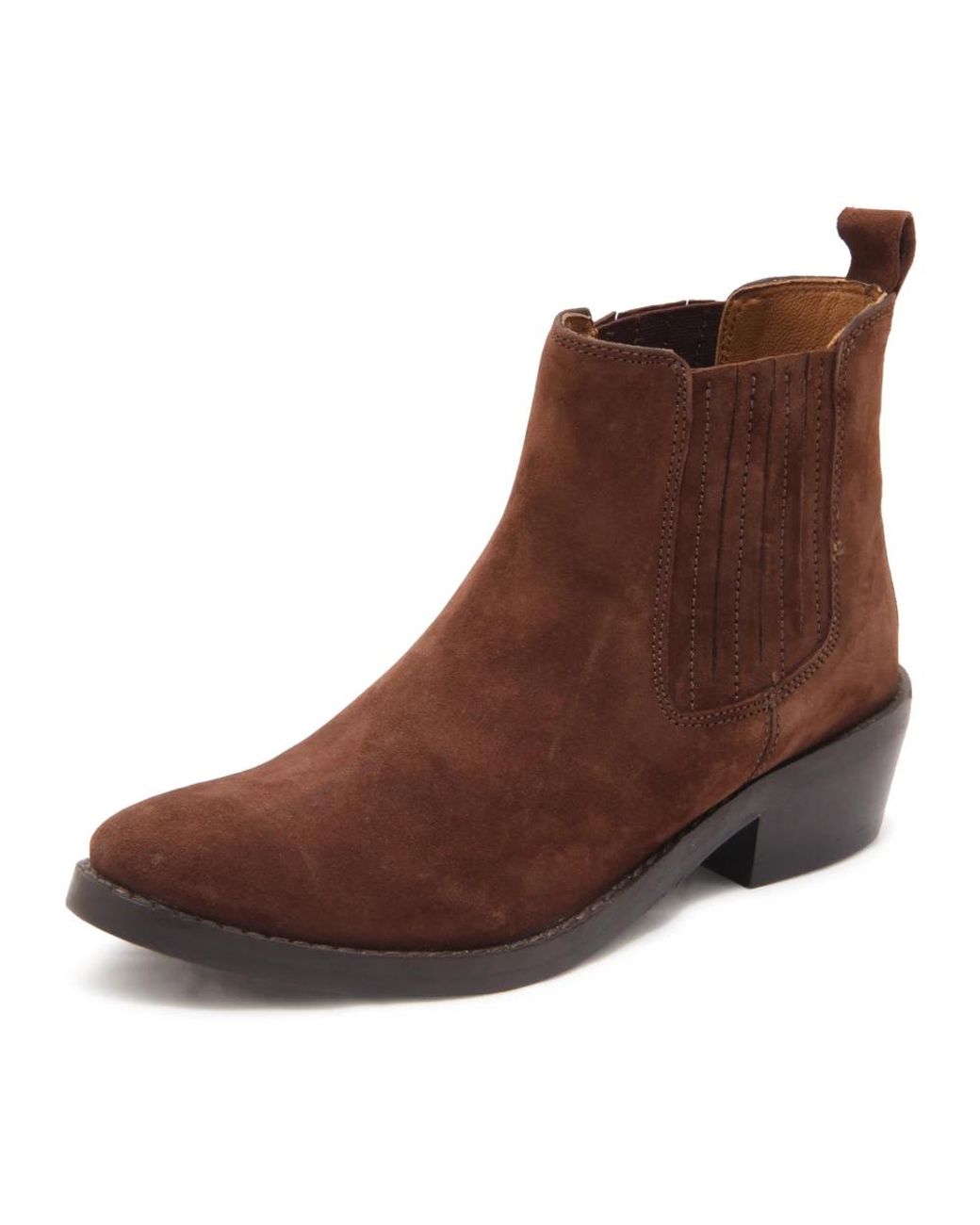 Emanuélle Vee Brown Chelsea Boots