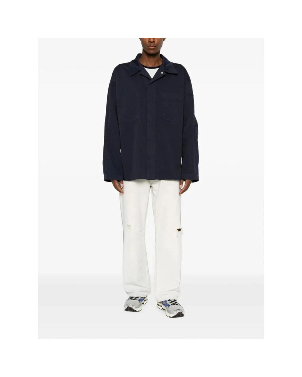 MM6 by Maison Margiela Blue Light Jackets for men