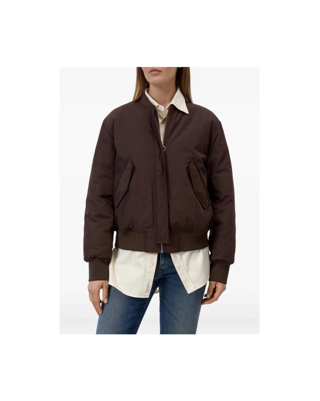 Closed Brown Blouson Jacke