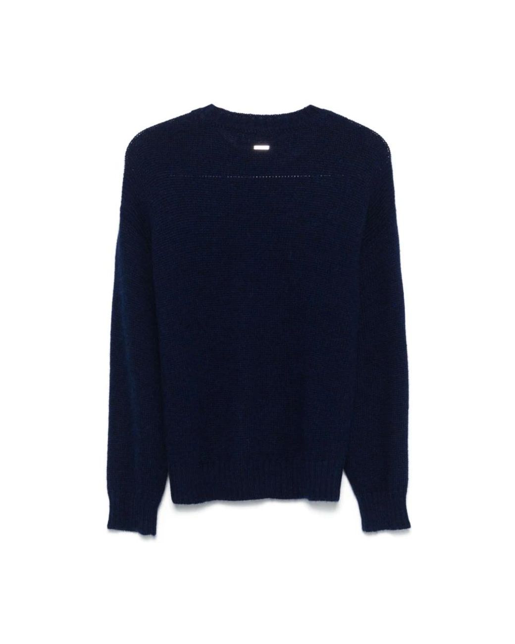 DSquared² Blue Round-Neck Knitwear for men