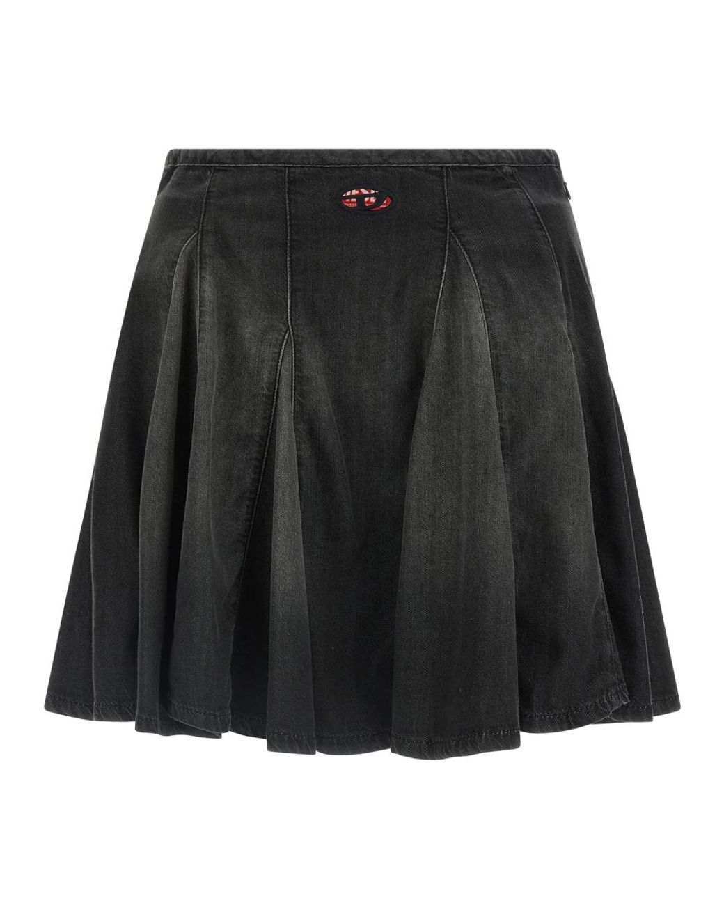 DIESEL Black Denim Skirts