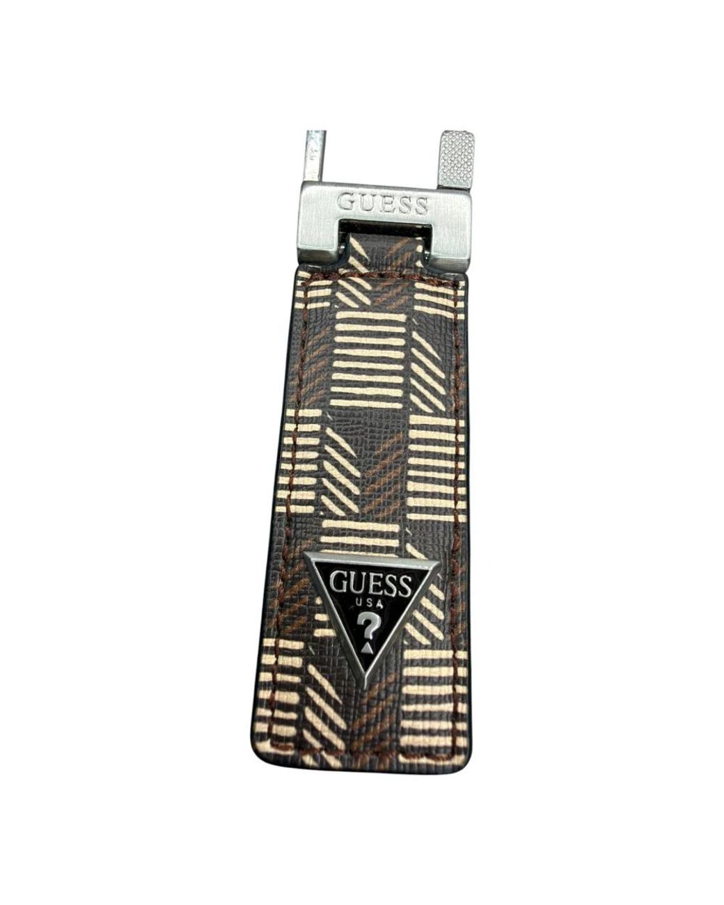 Guess Metallic Keychains for men