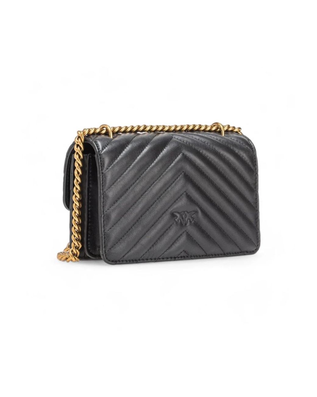 Pinko Metallic Shoulder Bags