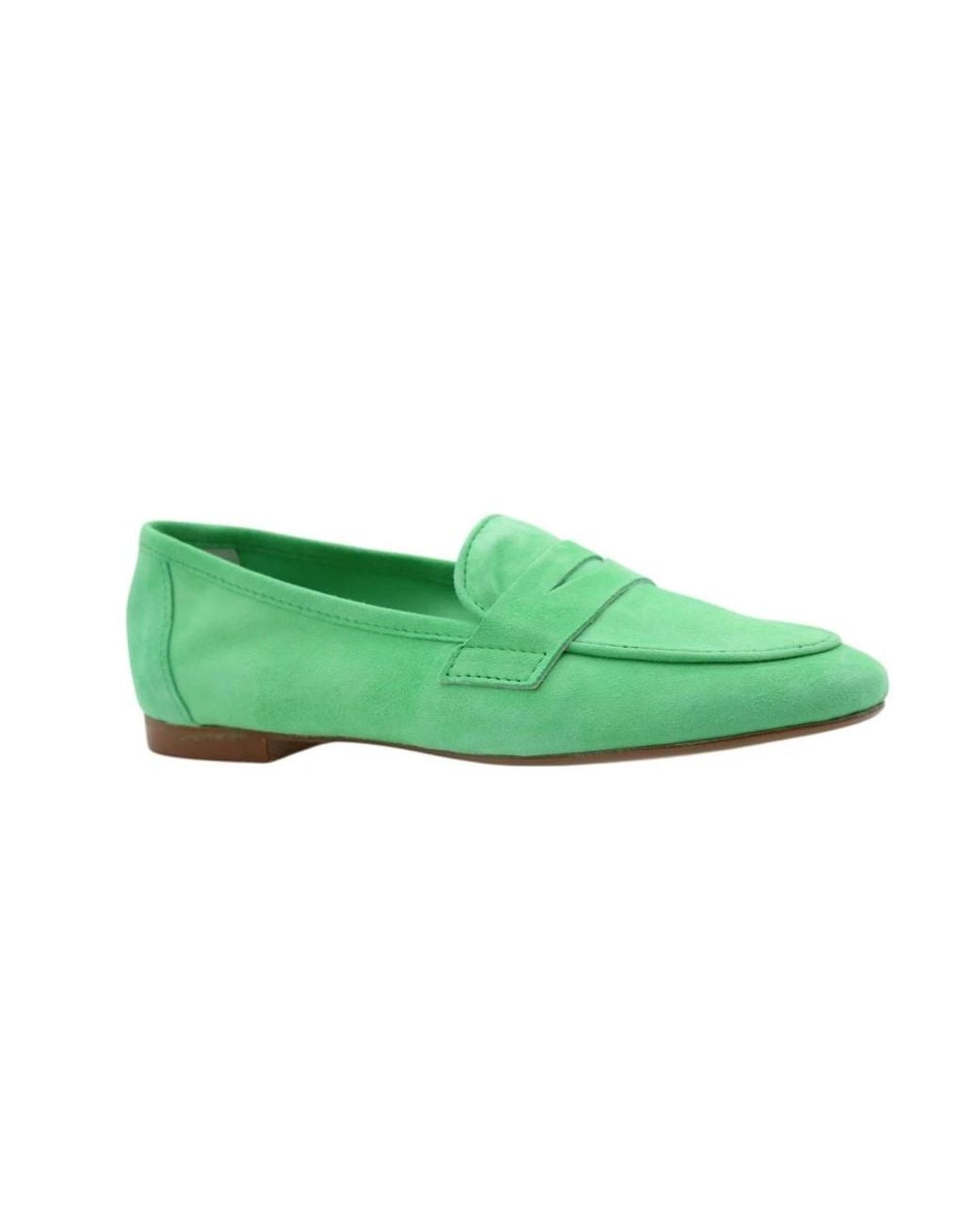 E mia Green Loafers