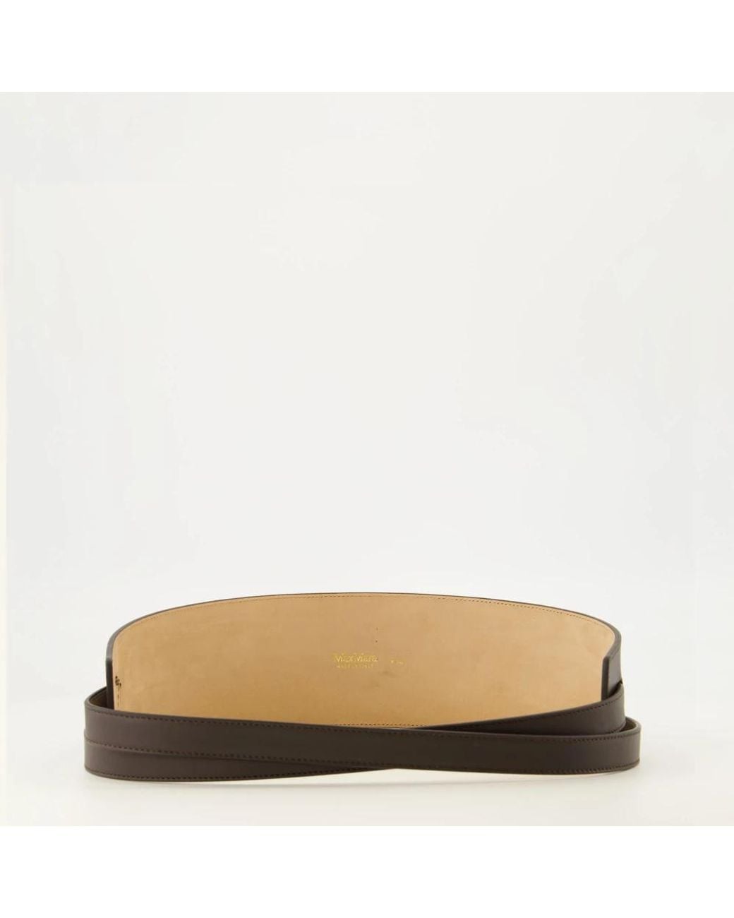Belts Max Mara de color Brown