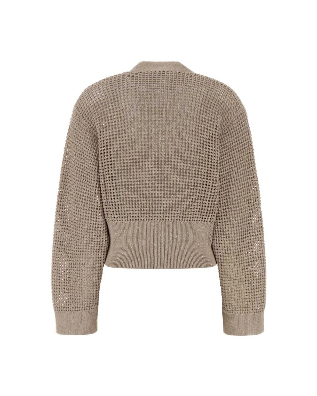 Cardigans Brunello Cucinelli de color Brown