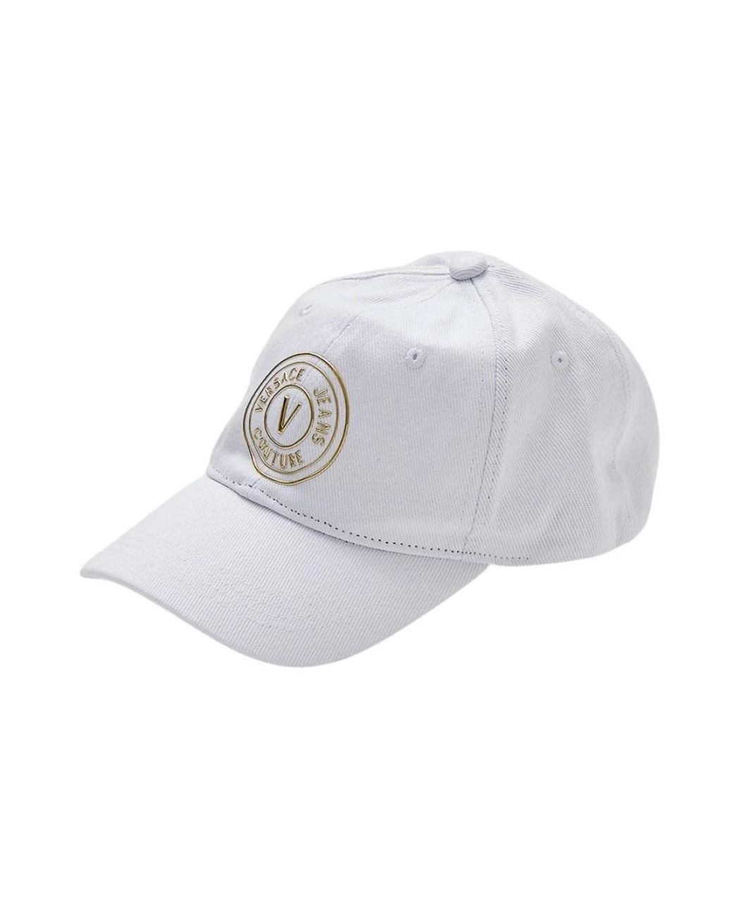 Versace Jeans Couture White Baseball Cap
