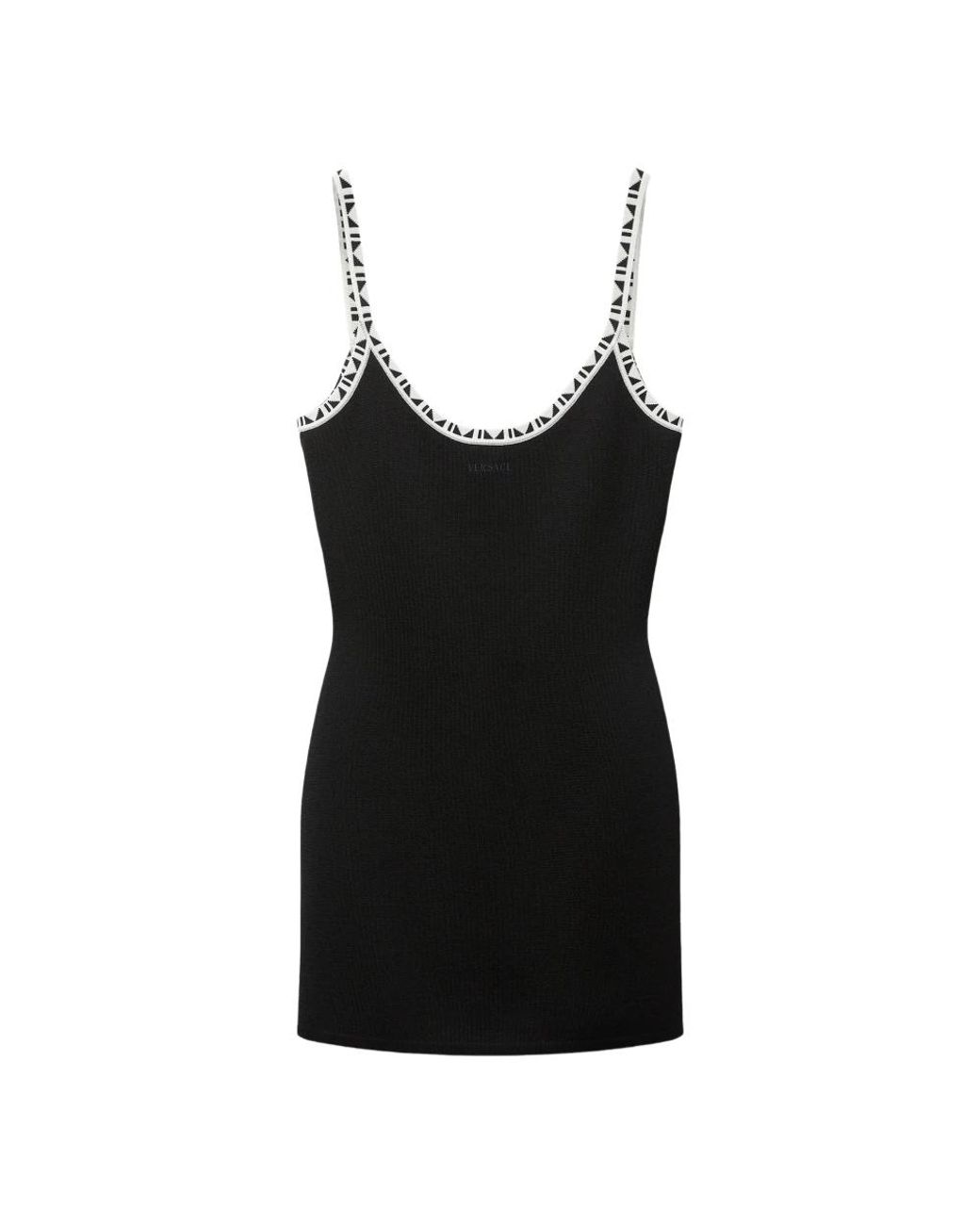 Short Dresses Versace en coloris Black