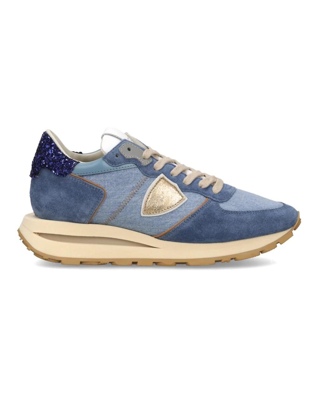 Philippe Model Blue Sneakers