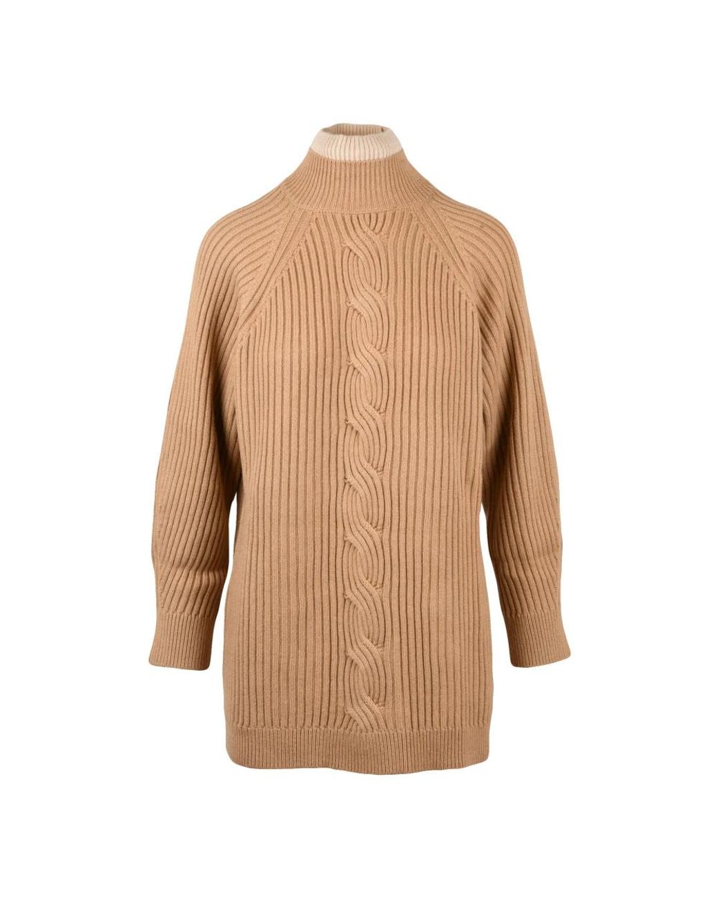 Max Mara Natural Turtlenecks