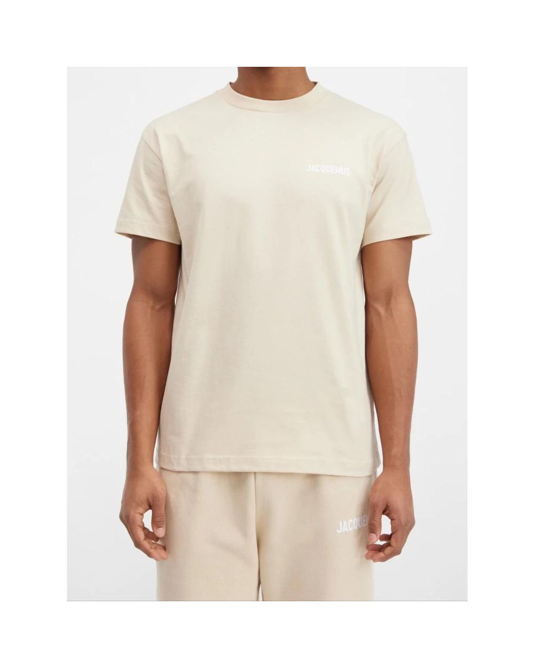 Jacquemus Natural T-Shirts for men