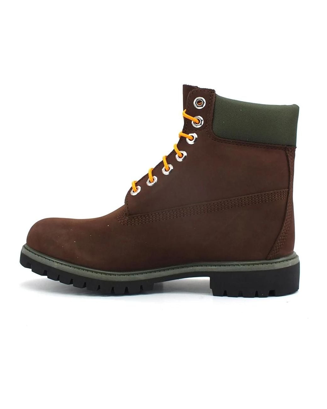 Timberland Brown Lace-Up Boots for men