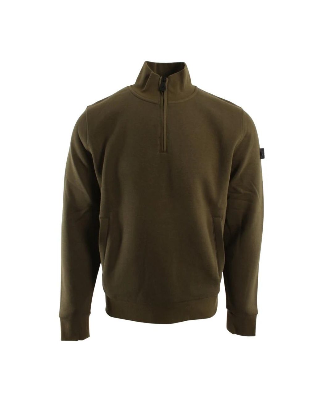 Peuterey Green Zip-Throughs for men