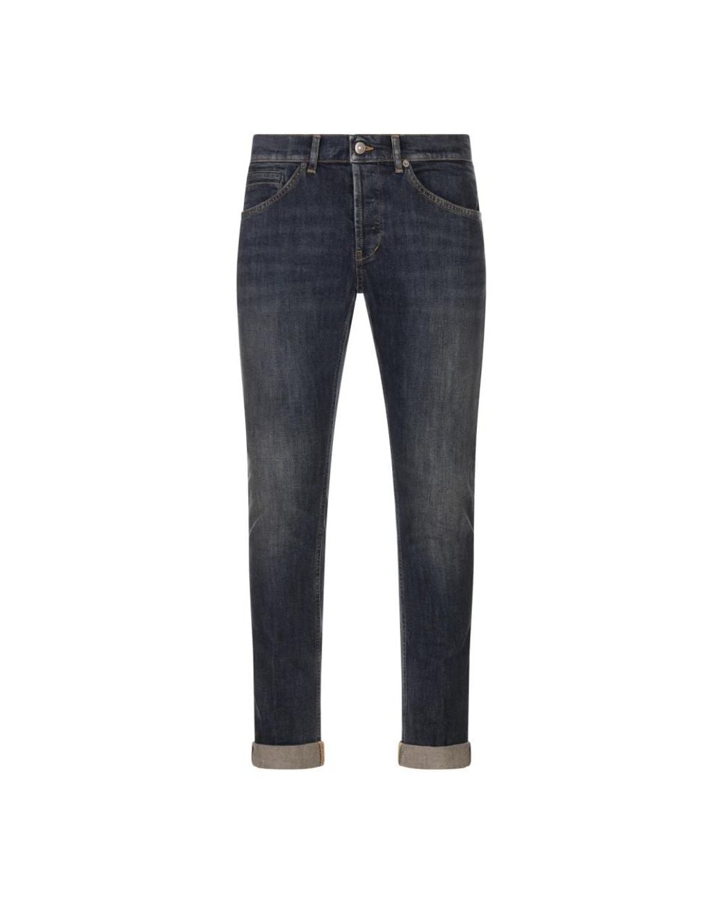 Dondup Blue Slim Fit Jeans for men