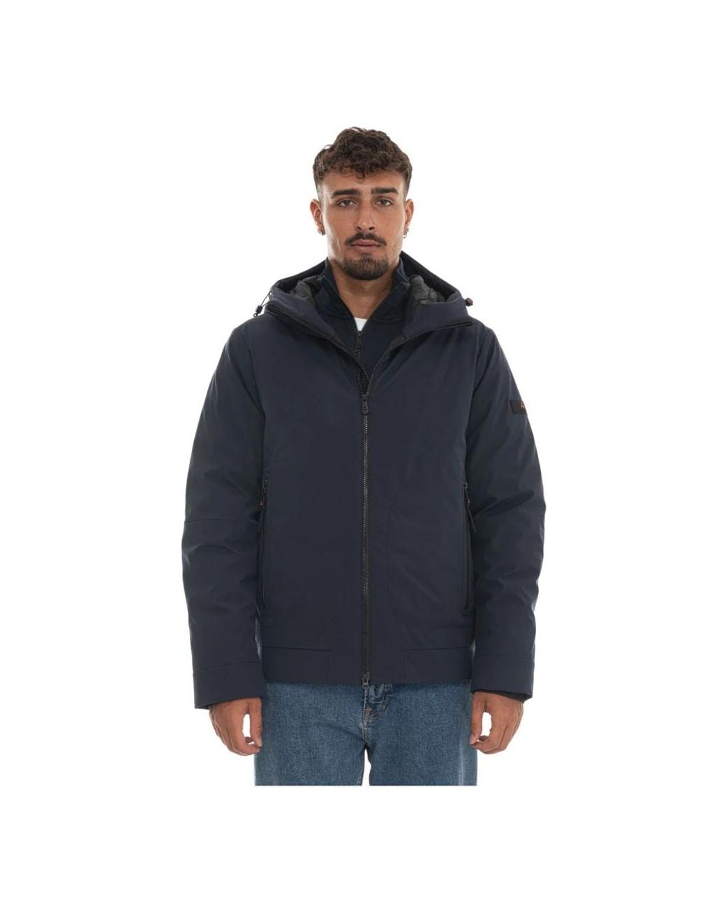 Peuterey Blue Winter Jackets for men