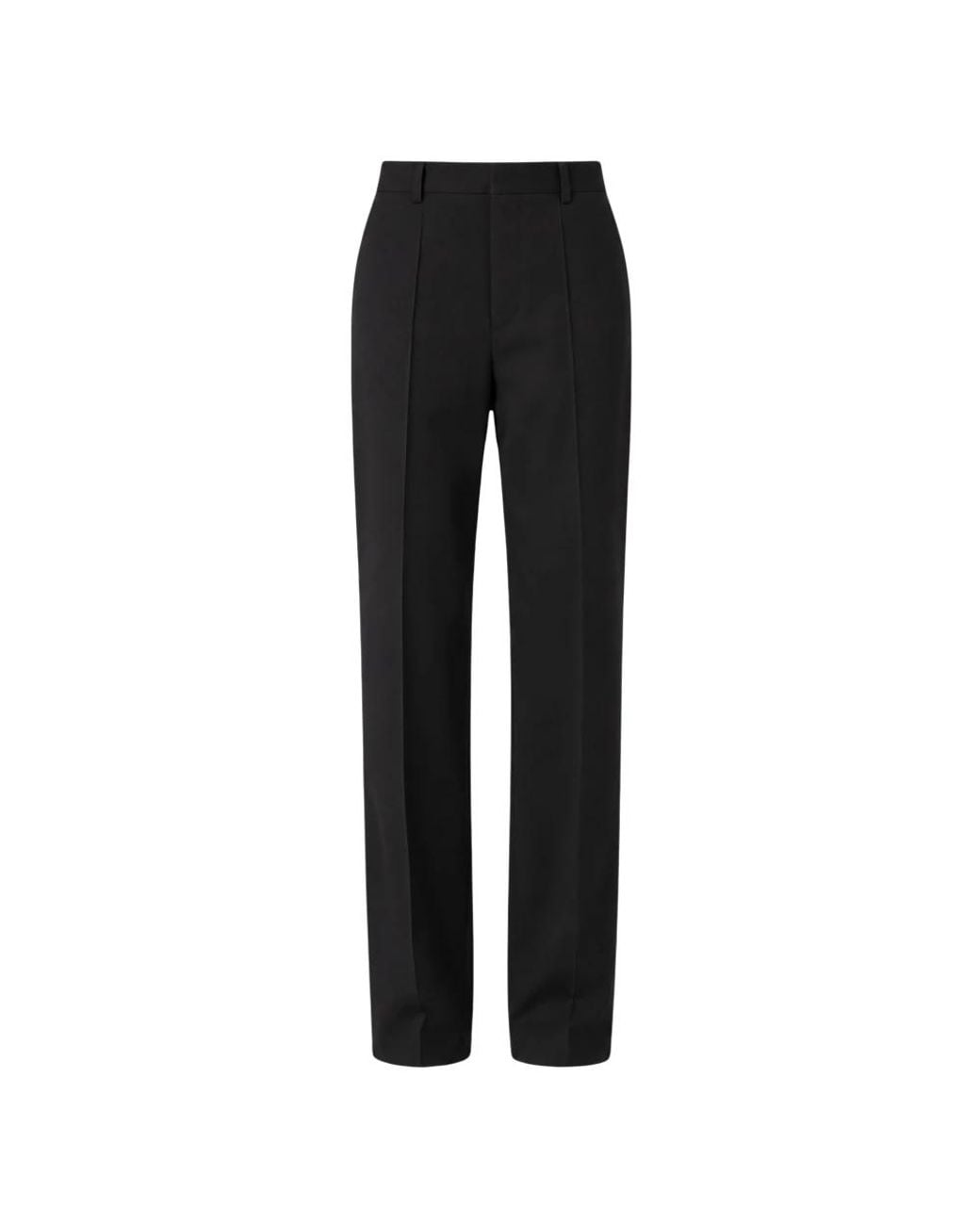MEIMEIJ Black Straight Trousers