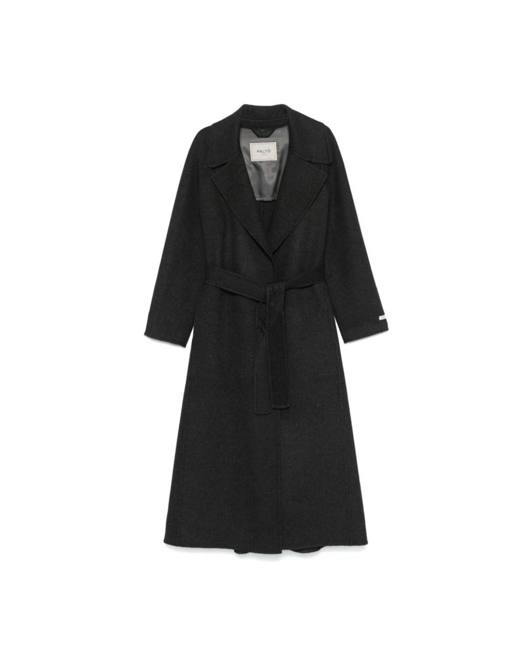 Paltò Black Belted Coats
