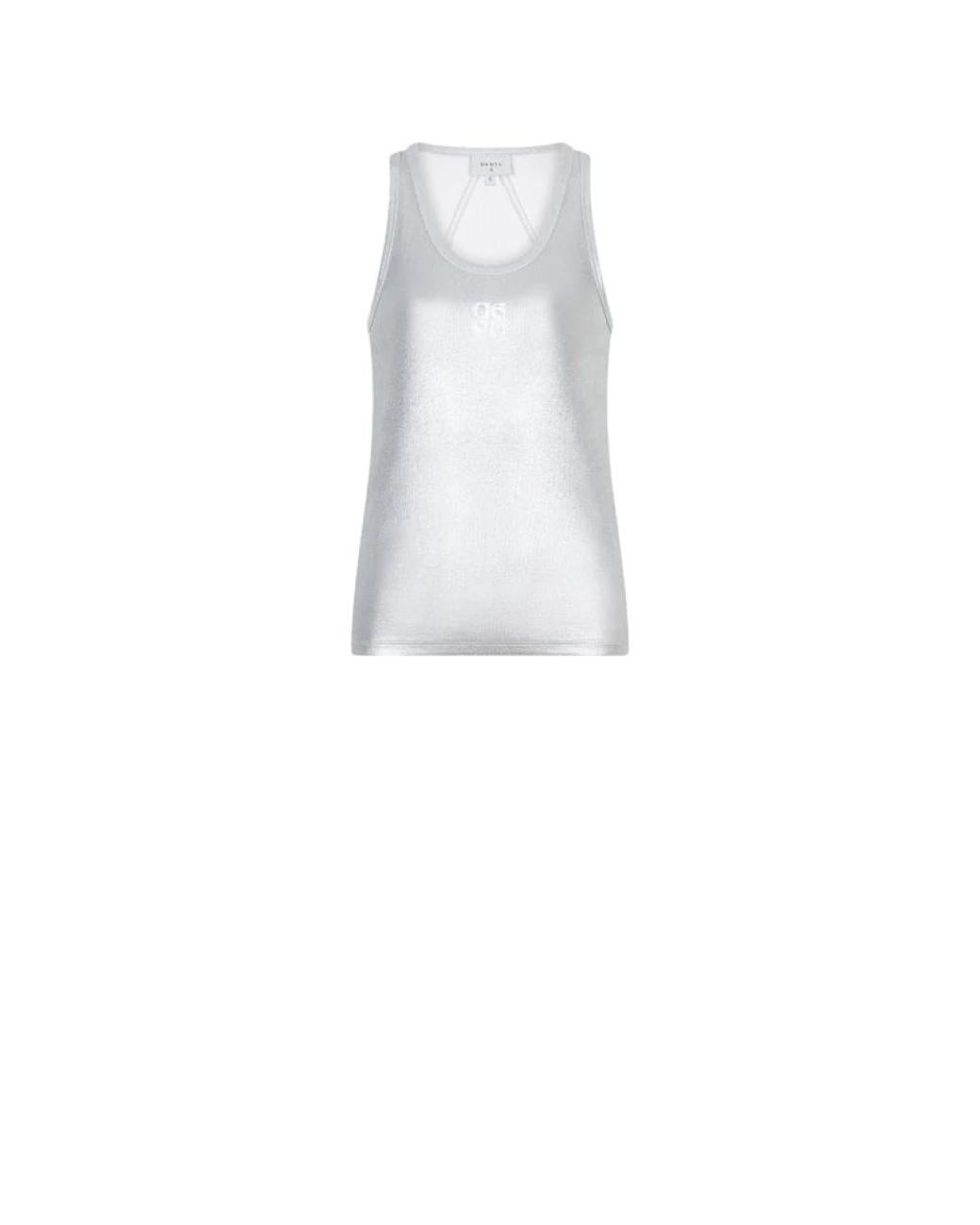 Dante 6 White Sleeveless Tops