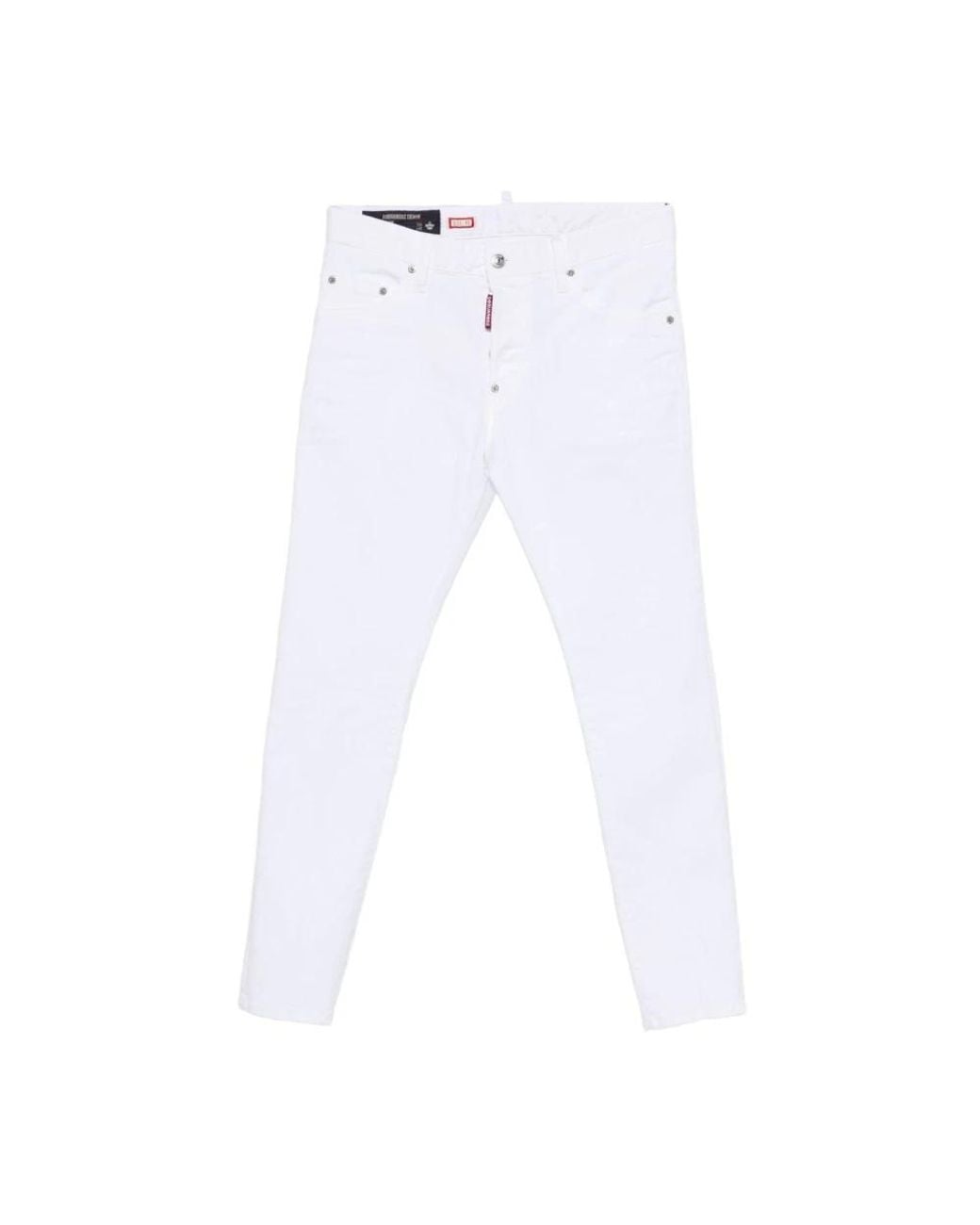DSquared² Skater Jeans in het White voor heren