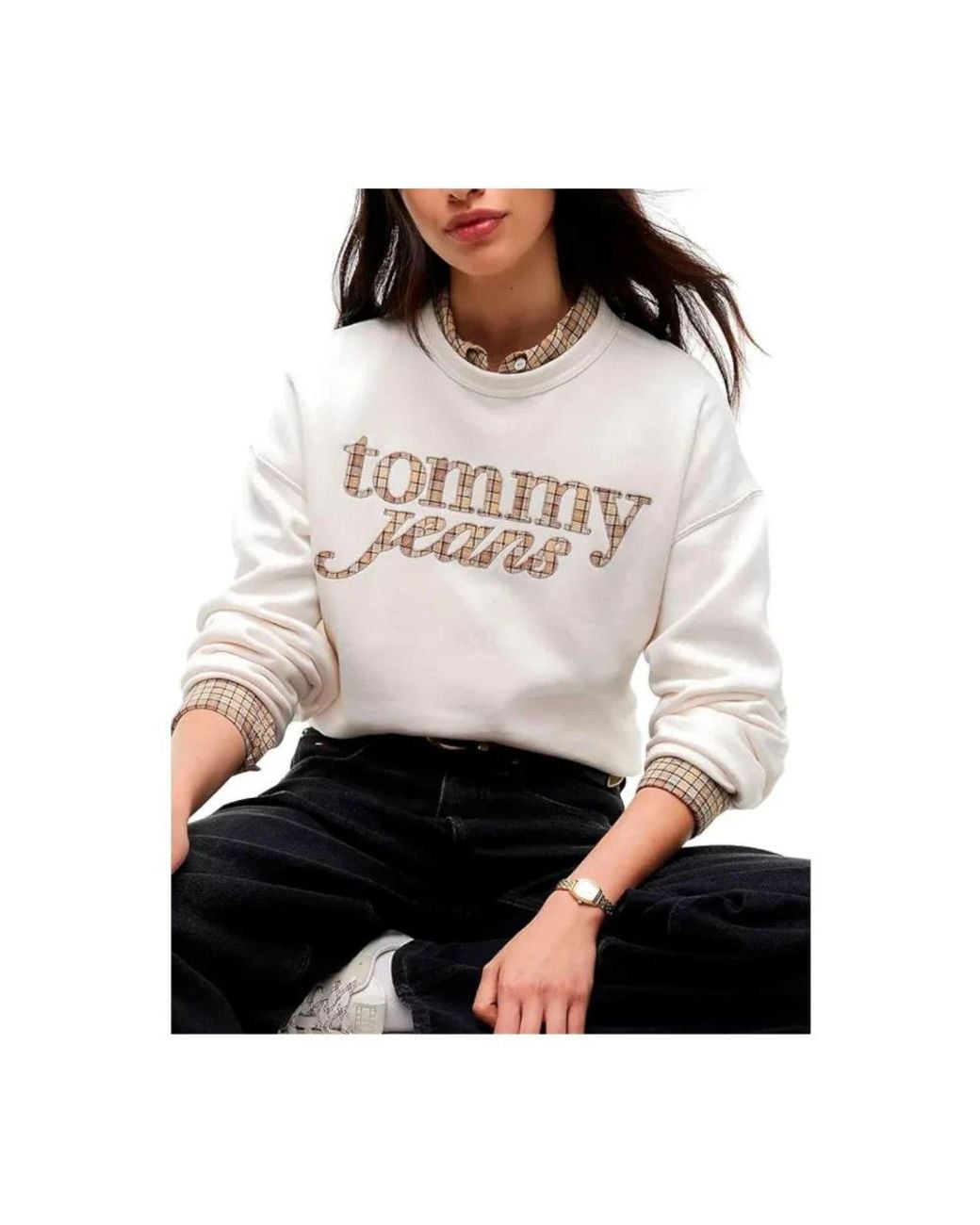 Tommy Hilfiger White Sweatshirts