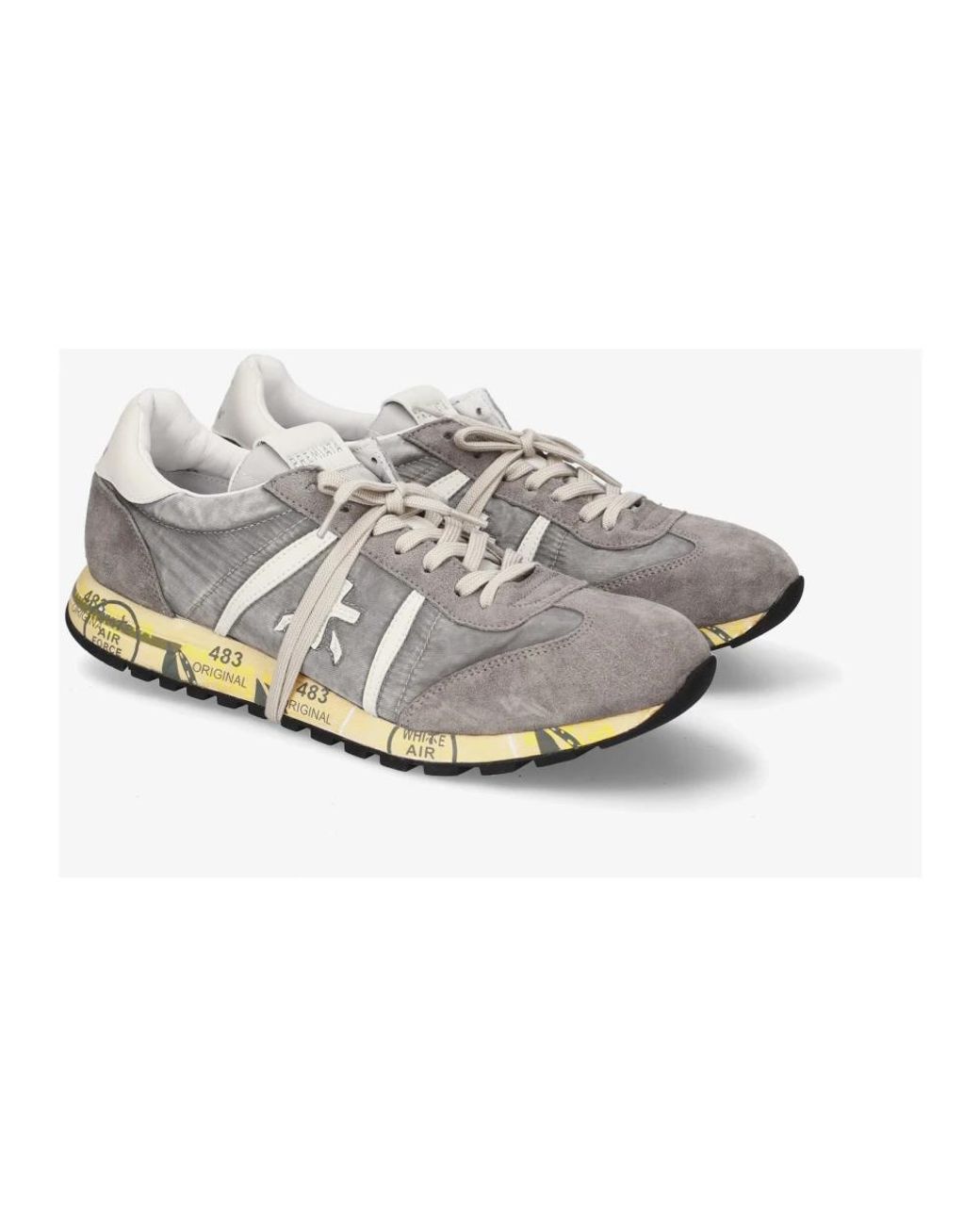 Premiata Gray Sneakers for men