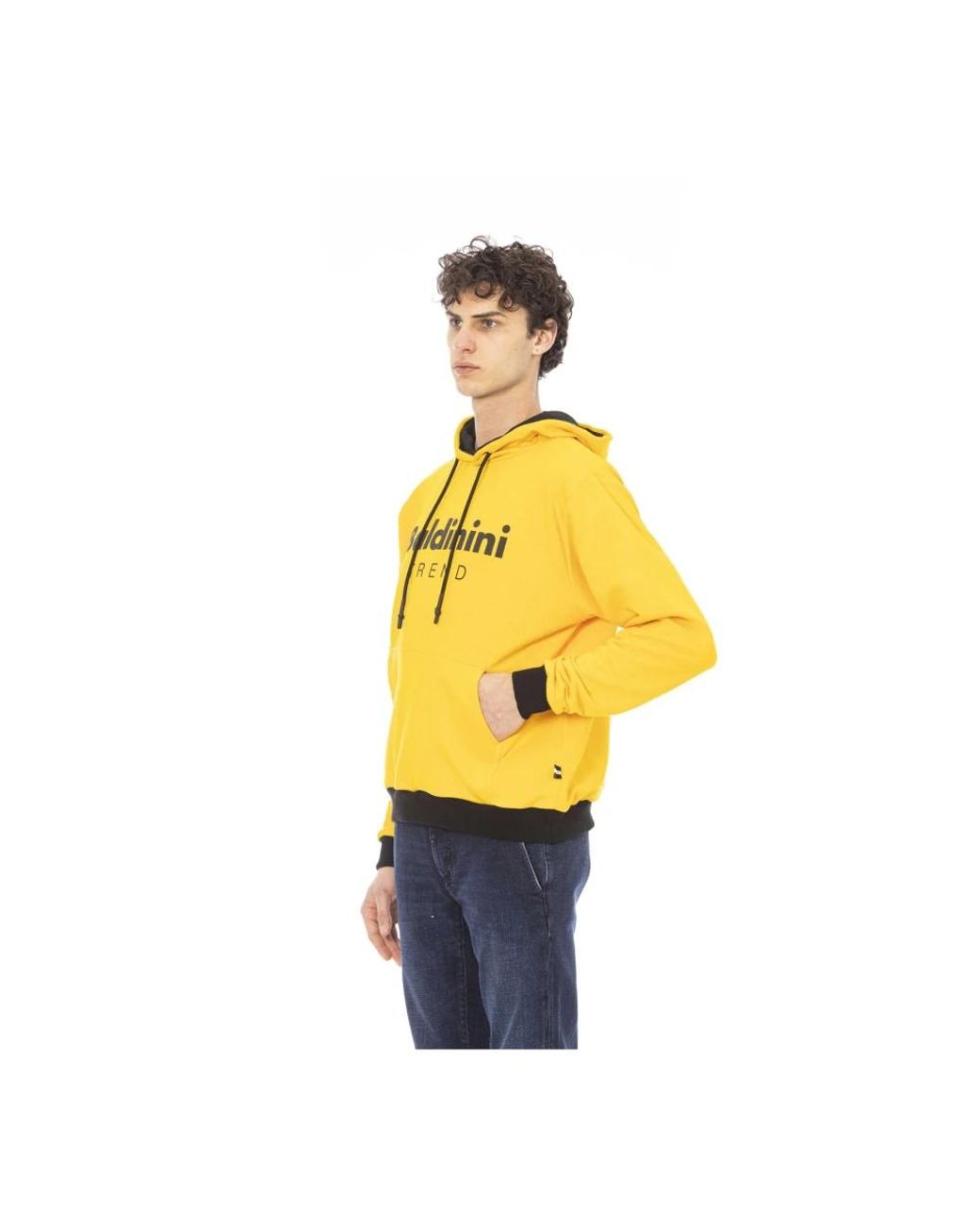 Baldinini Yellow Hoodies for men