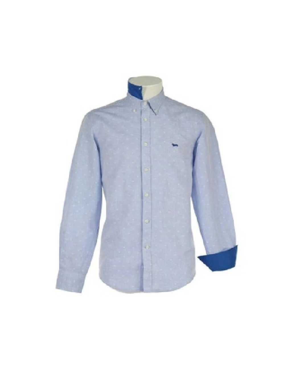 Harmont & Blaine Blue Casual Shirts