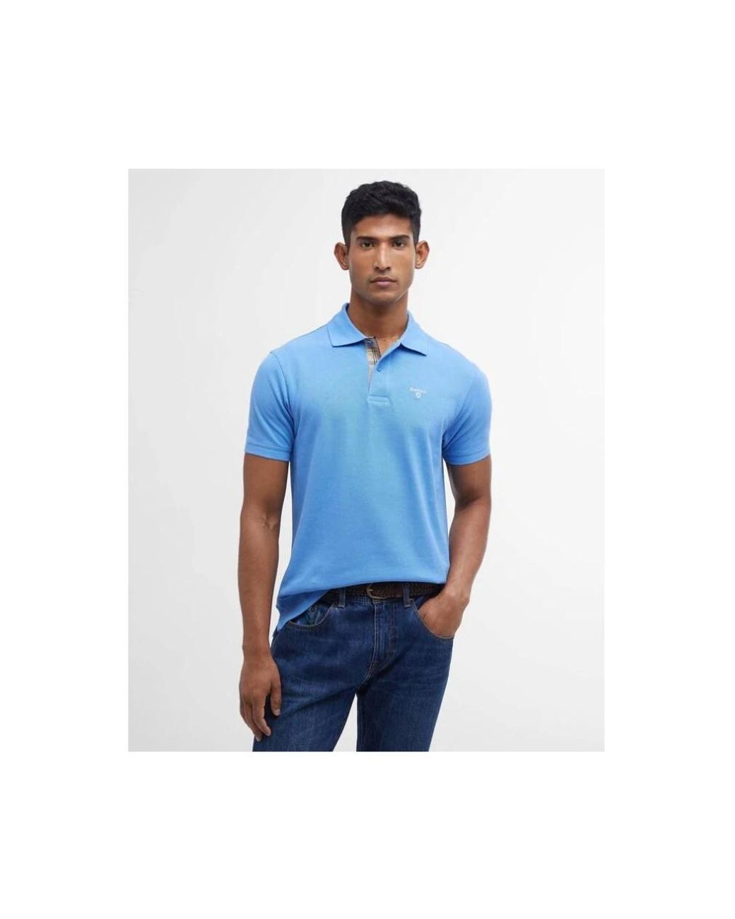 Barbour Blue Polo Shirts for men