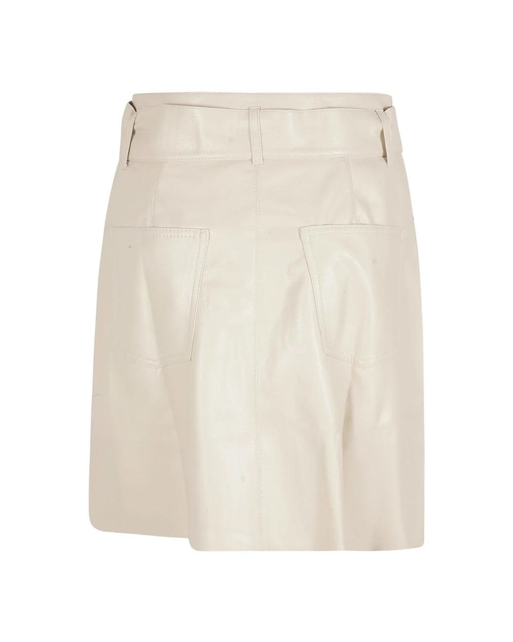 Nanushka Natural Short Skirts