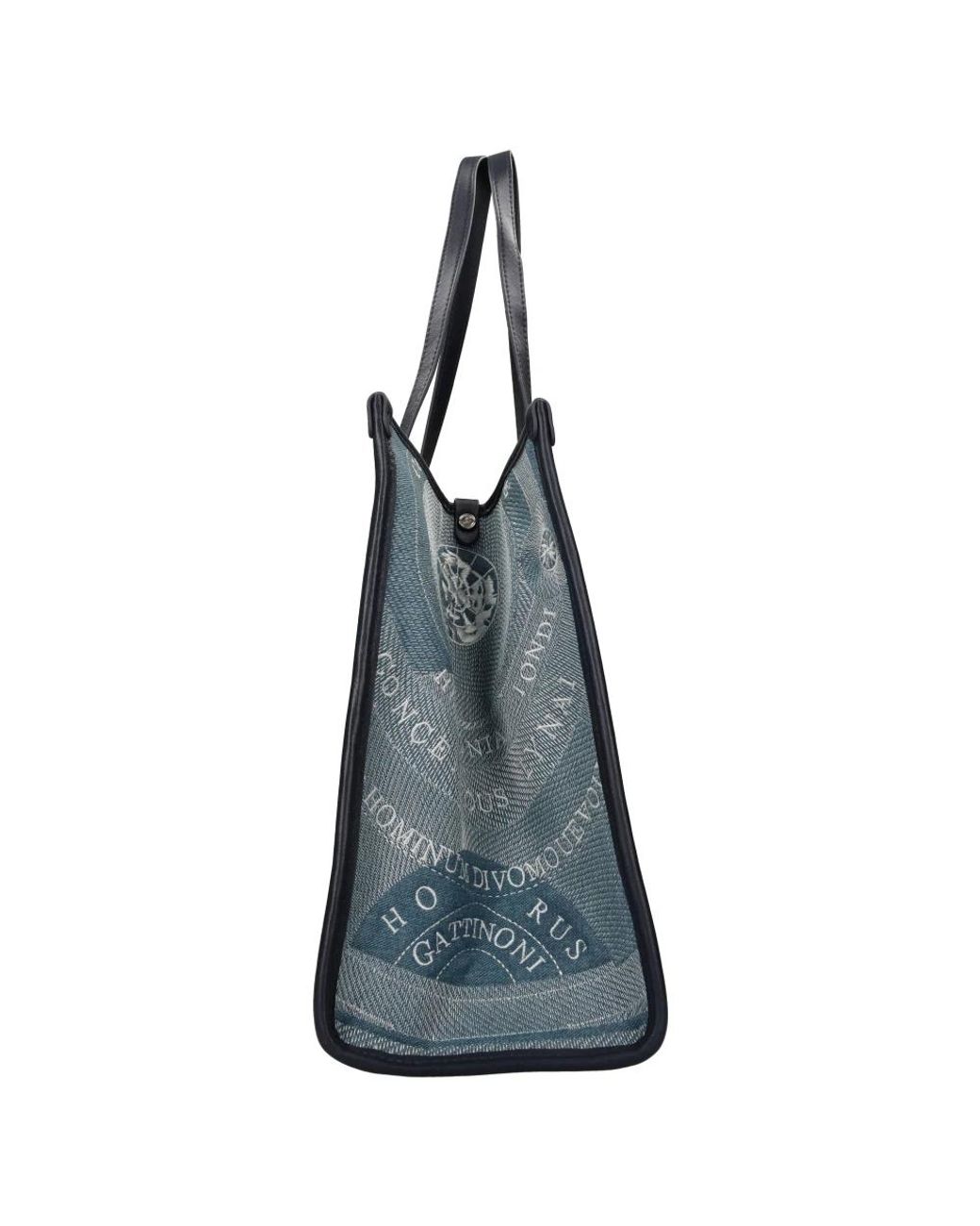 Gattinoni Blue Shopping Bags