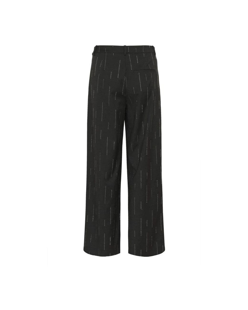 Gestuz Black Wide Trousers