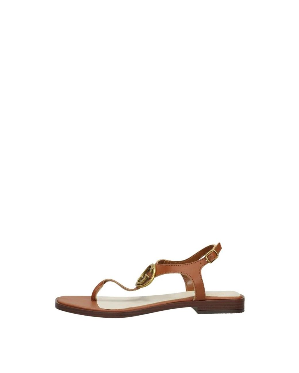 Guess Brown Miry Flache Sandalen