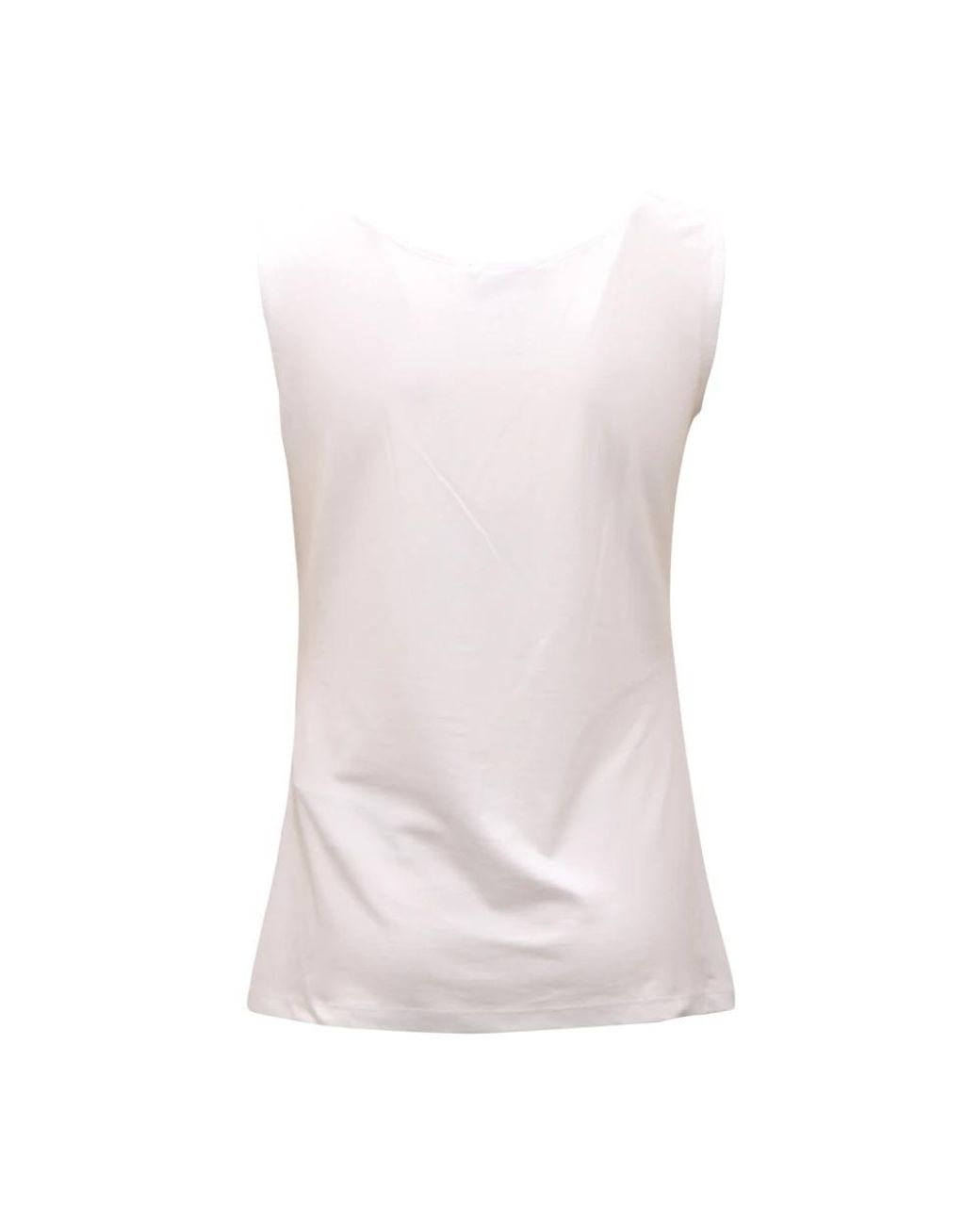 Joseph Ribkoff White Sleeveless Tops
