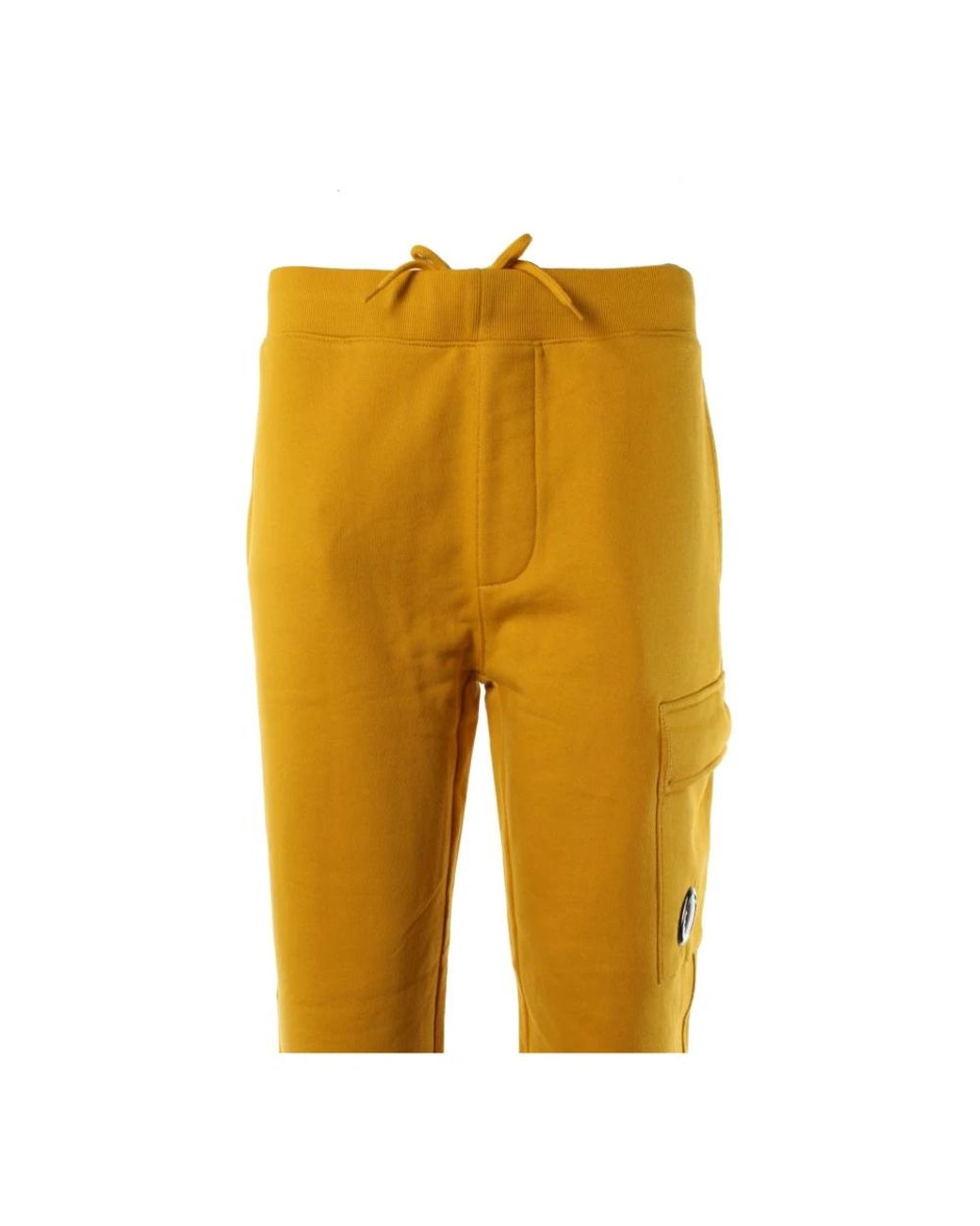 C P Company Yellow Sweatpants for men