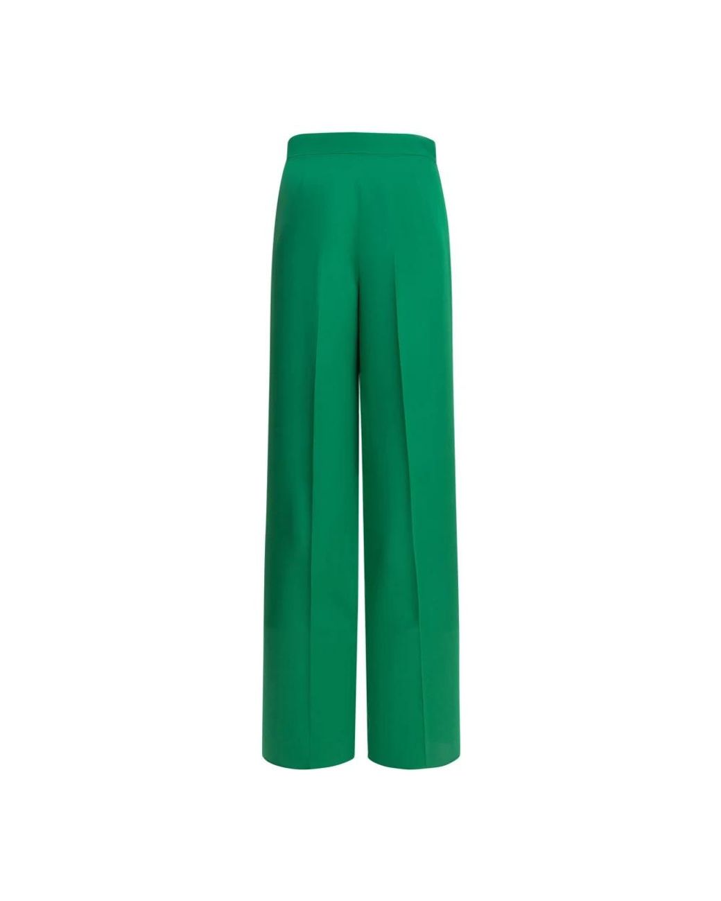 Max Mara Green Wide Trousers