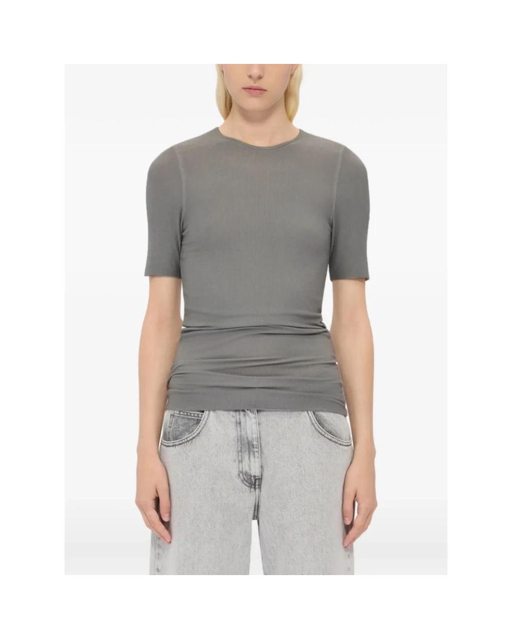 T-Shirts MSGM en coloris Gray