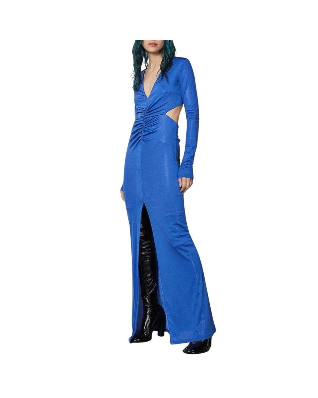 Patrizia Pepe Blue Maxi Dresses