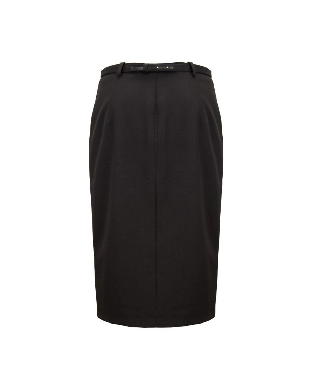 Elisabetta Franchi Black Pencil Skirts