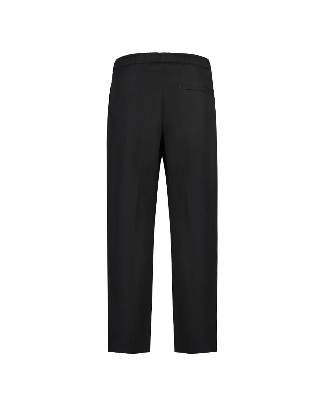 Straight Trousers Lanvin de hombre de color Black