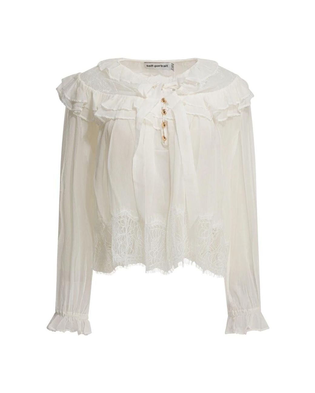 Self-Portrait White Blouses